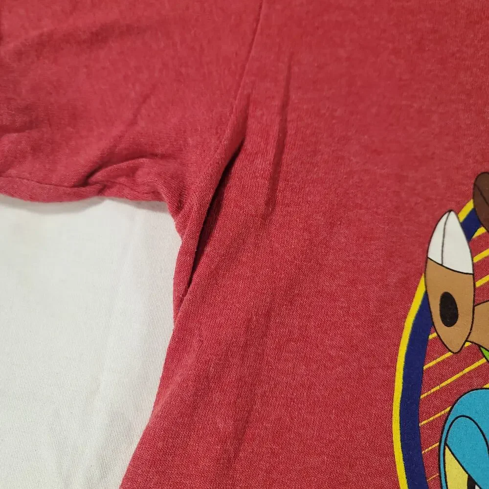 Pokemon Graphic Crew Neck Short Sleeve Shirt Youth Boys Size Extra Large XL Red